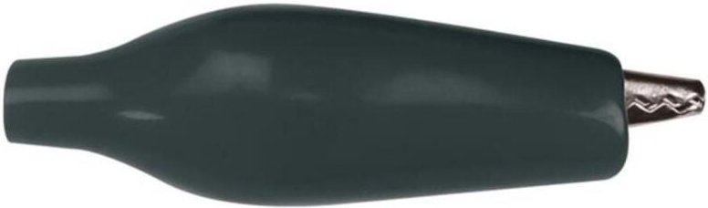 ISOLIERTE ABGREIFKLEMME 27 mm - SCHWARZ