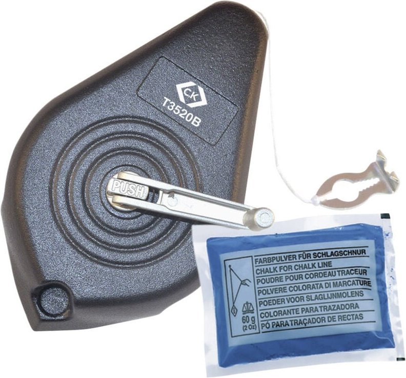 C.k T3520B Schlagschnur 30 m inkl. 60 g Kreidepulver 1 St.