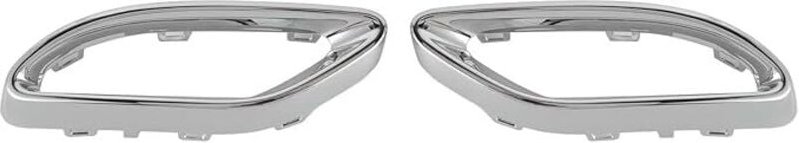 Auspuffrohrabdeckung hinten, glänzend verchromte Auspuffblenden, Ersatz für Mercedes-Benz A B C E GLC CLS-Klasse W177 W2...