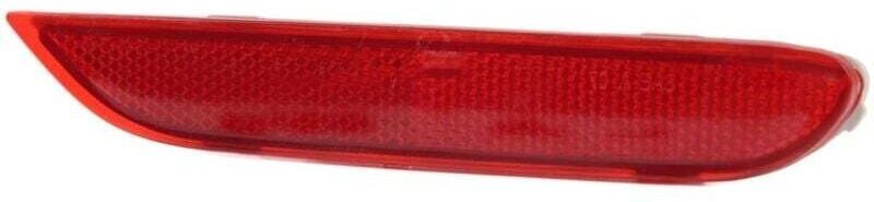 Reflektorleiste für die hintere Stoßstange, rotes ABS, Plug & Play, wasserdichte und stoßfeste Reflektorlinsen für die h...