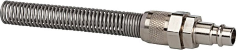 Nippel, nw 7,2 - 7,8, ms vern., 12x9, Überwurfmutter, Knickschutz - Riegler