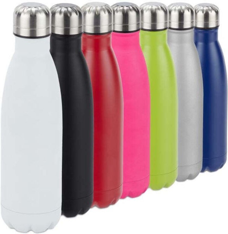 Thermosflasche aus stahl