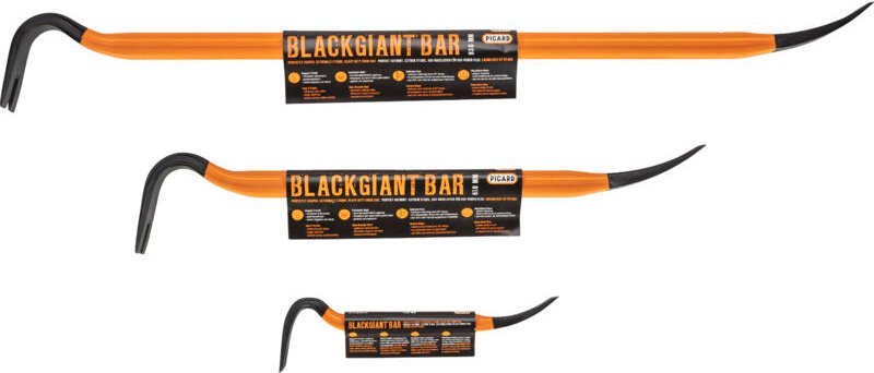 Nageleisen BlackGiant® Bar Set: 1 x 300, 1 x 610, 1 x 930 mm - Picard