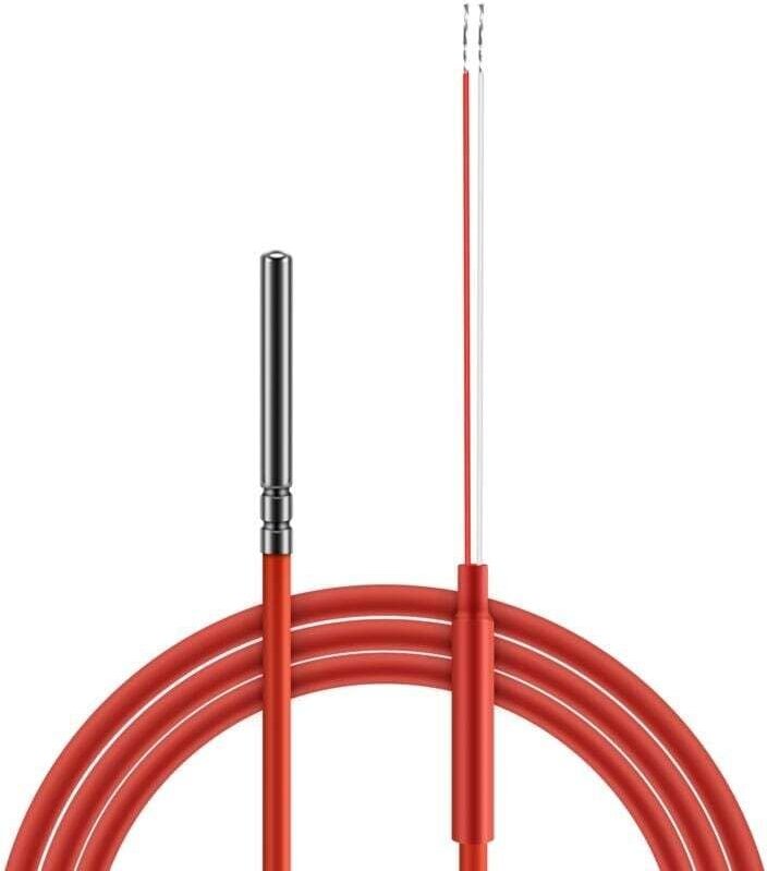 PT1000-Temperatursensor, 2-Draht-Sonde, 1,5 m Silikongel-Thermistor, -50 °C bis 180 °C