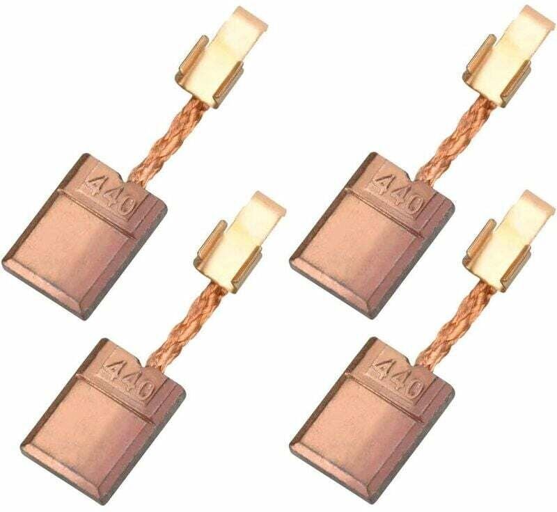 4Pcs Kupfer Kohlebürsten Kohlebürste Werkzeug Kohlebürsten für Bohrer für MAKITA CB-440/ CB-448 CB-436/195021-6/194427-5...