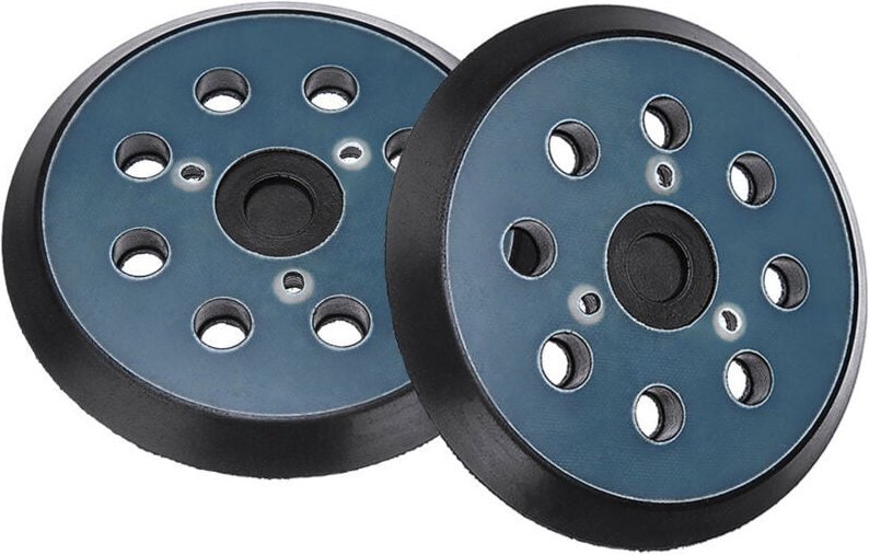 CHOYCLIT Aamunpa 2er-Pack 125 mm 8-Loch-Schleifpads für Exzenterschleifer, kompatibel mit Makita M9204 BO5030 BO5031 DBO...