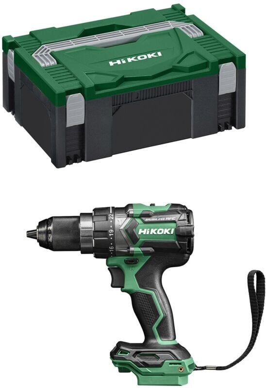 Hikoki DV18DCW2Z Bohrmaschine 2000 U/min 2,1 kg Schwarz, Grün
