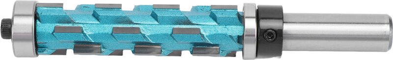 Spiralfräser mit Doppellager, 1/2-Zoll-Schaft, 3/4-Zoll-Schnittdurchmesser, 2 9/16-Zoll-Schnittlänge, Mehrklingen-Design