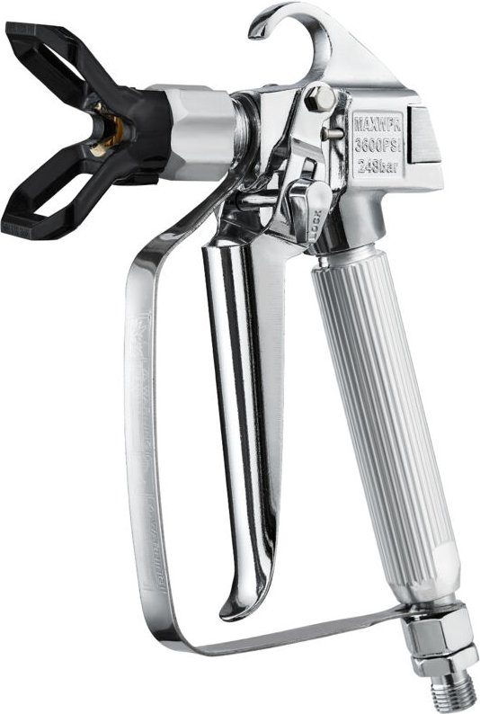 Mophorn - Airless-Farbspritzpistole, 3600 psi Hochdruck-Kit mit 517-Düse, Filtern und Zubehör für makelloses Lackieren