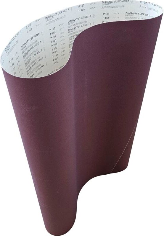 Bohr Schleifband DiamantflexNeu 1120x1900mm - Schleifmittel für Holz, Aluminiumoxid, F-Papier, antistatisch, Korn 100 - ...