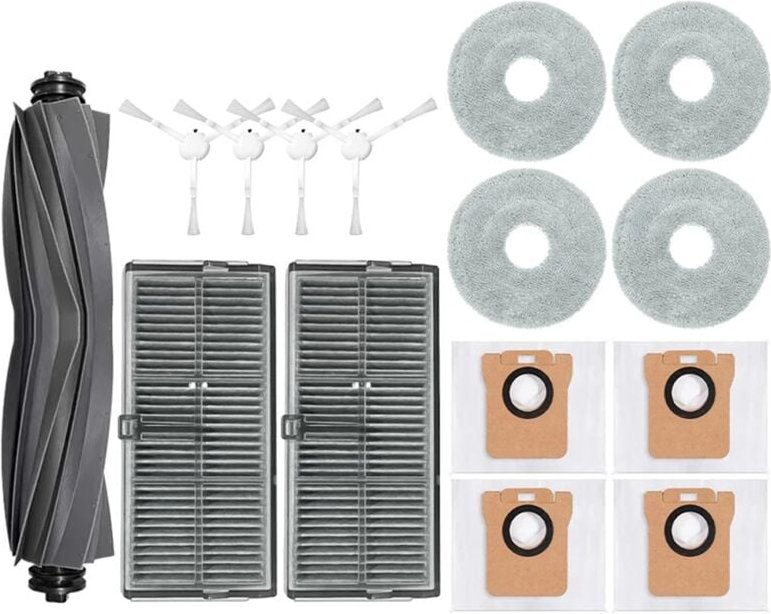 Für Hauptseitenbürste Hepa-Filter Mopptuch Staubbeutel