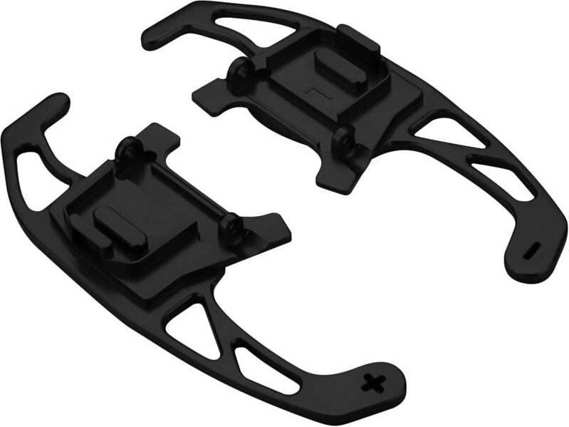 Aluminium-Schaltwippen für VW Volkswagen Golf MK7 GTI R GTD GTE MK7 7 Polo GTI 2014-2018, für Autolenkrad (schwarz)