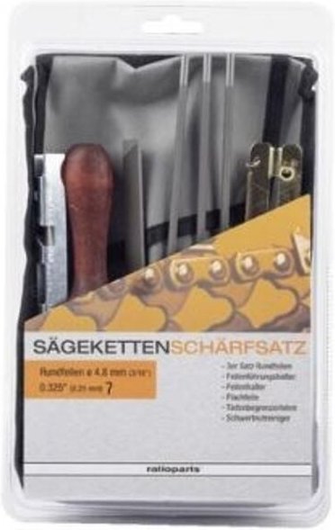 Sägenschärfset Feile Ø 4,8 mm