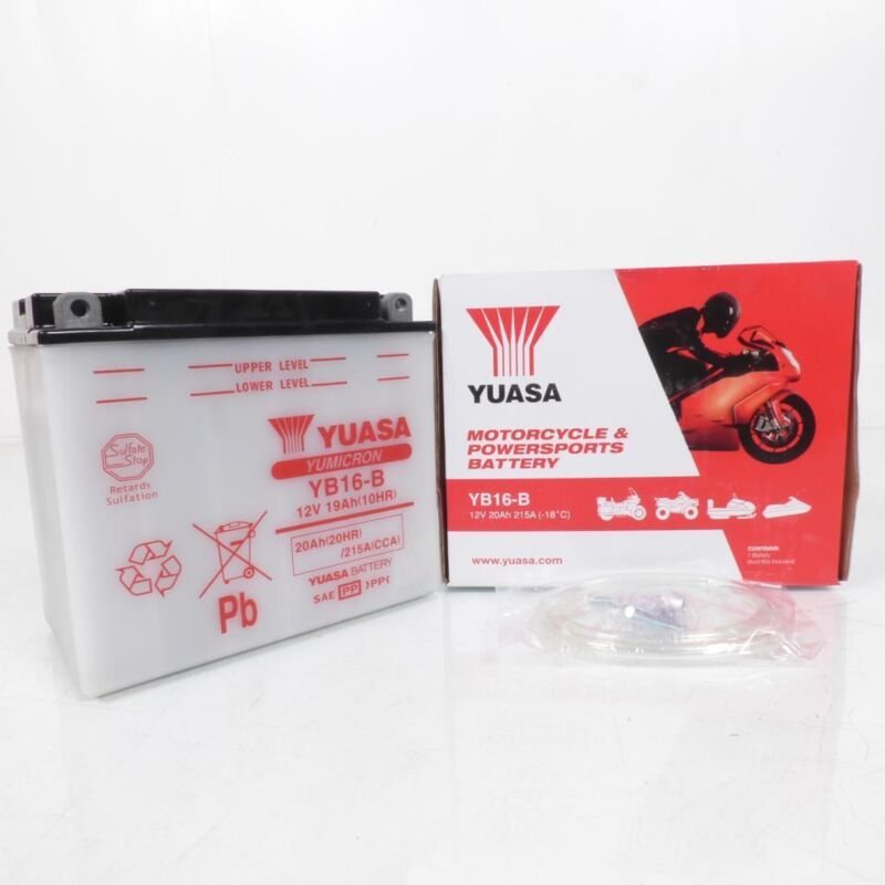 Yuasa-Batterie für Auto YB16-B / 12 V 19 Ah, neu