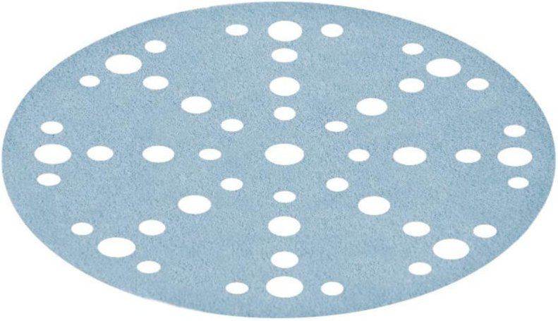 Karton mit 100 Schleifscheiben Granat stf D150/48 P120 GR/100 – Festool 575164