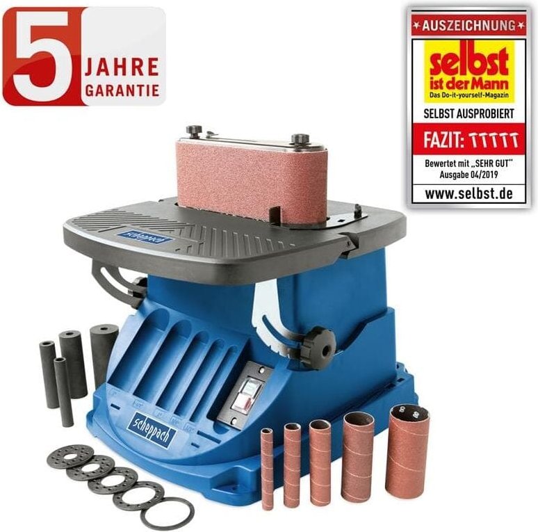 Scheppach - Oszillierender Kanten-, Band- und Spindelschleifer OSM600 Zubehörset