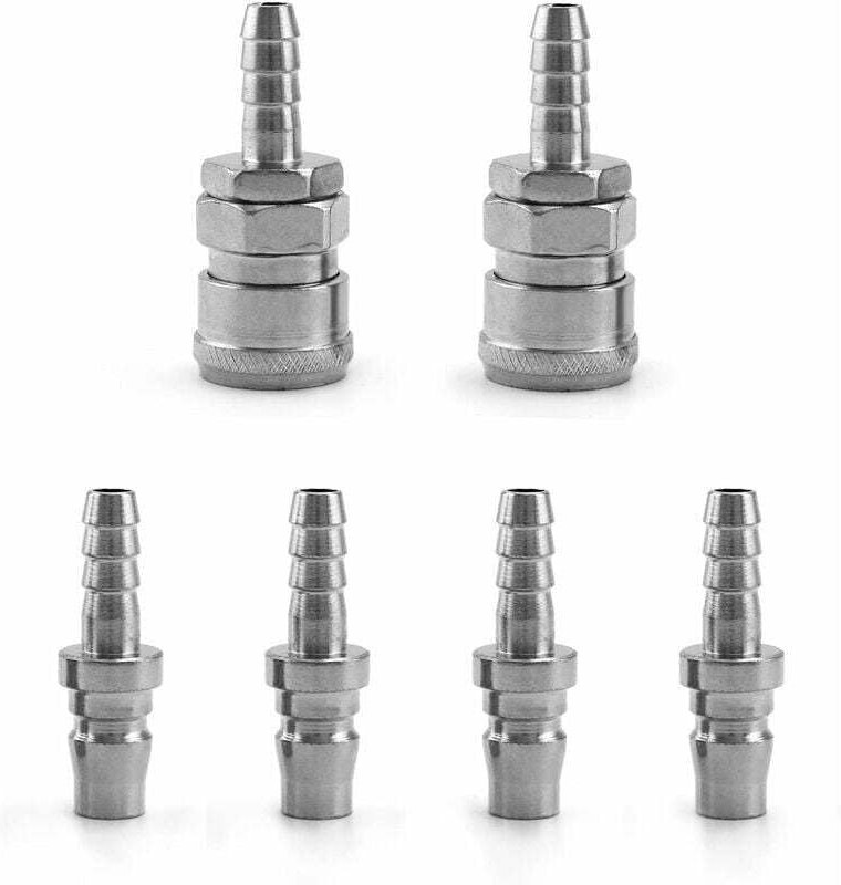 Stück Luftkompressordüsen, 8 mm Schnellkupplungen für pneumatische Anschlüsse (SH20+PH20)