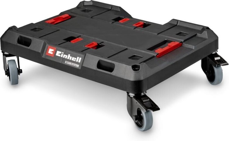 Einhell - Original E-Case Rollbrett (max. 120 kg, feststellbare Lenkrollen, kombinierbar mit E-Case System, Transport vo...