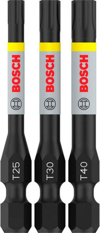 Pro Torx Impact Bit T25 T30 T40 55 mm 3-tlg. - 2608521U55 - Bosch