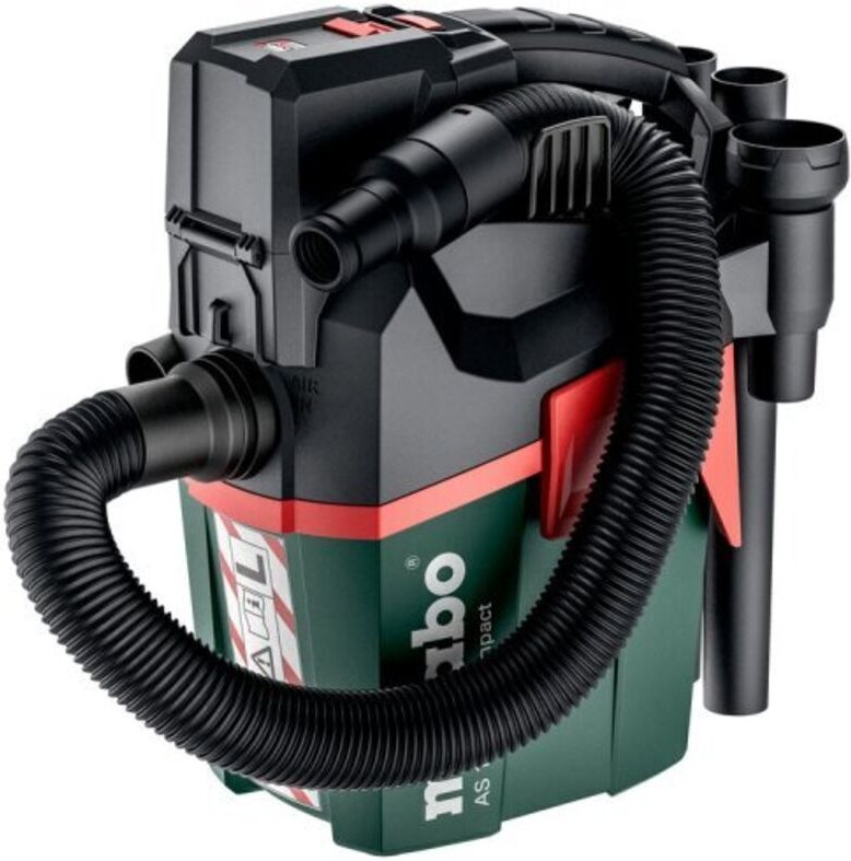 Akku-Sauger AS 18 L PC Compact (602028850) Metabo +Li-Power Akkupack 18 V - 4,0 Ah (625027000)