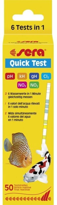 Sera - Quick Test 50 St. Streifen-Kit
