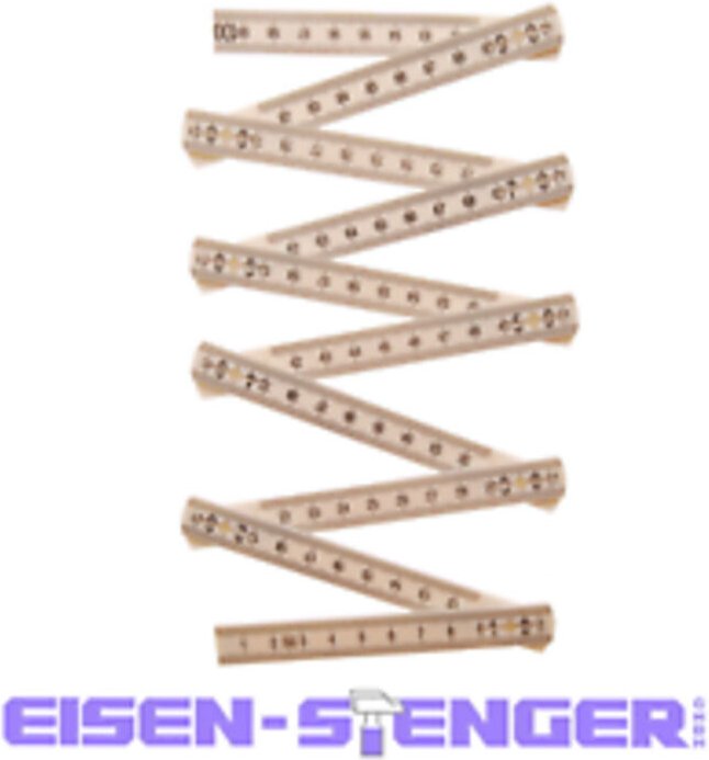 Bgs - Gliedermaßstab 10 Glieder 1 m - 2054