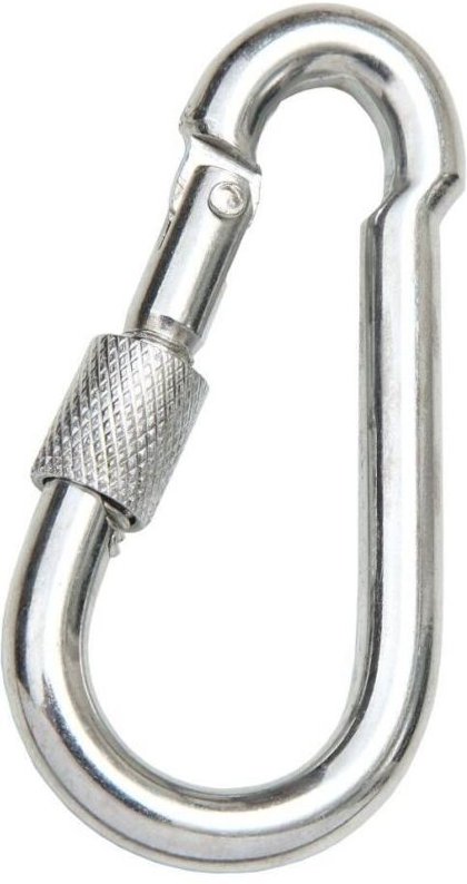 Karabinerhaken 10x100 mm Karabiner Haken Schraubkarabiner Feuerwehr - Conacord