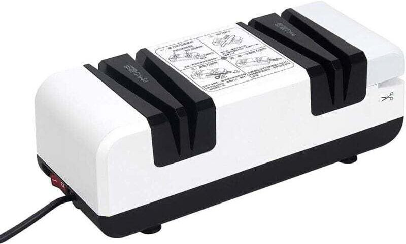 Elektrischer 3-Stufen-Messerschärfer – Professionelles Schärfen – Küche – Für Messer/Scheren, Haushalt/Köche – Köche