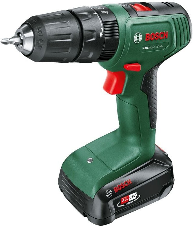 Werkzeug - 18V Akku-Schlagbohrmaschine, 1x 1,5 Ah Li-Ion Akku, Ladegerät 06039D8101 - Bosch