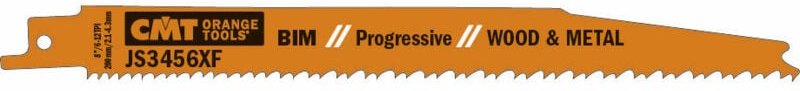 Js3456xf-5 5 Bimetallische Säbelsägeblätter Für Holz/metalle 200x2,1-4,3x6-12tpi