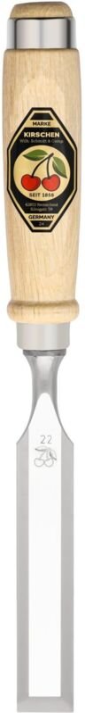 Stechbeitel m.Holzheft 22 mm - Kirschen