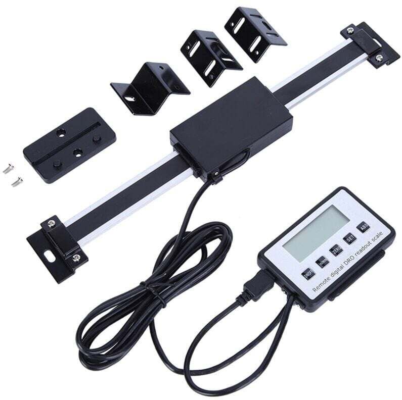 Dro 0–200 mm, multifunktionale digitale Linearskala/Messwerkzeug-Anzeigelineal/digitale Messschieber für Fräs- und Drehm...