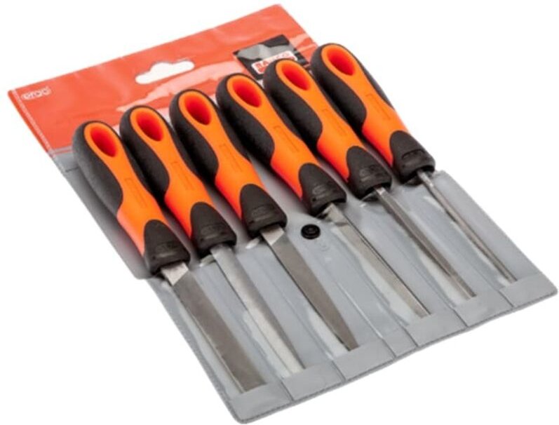 Ergo™ Feilensatz, Schlicht 100 mm - 6-teilig - Bahco