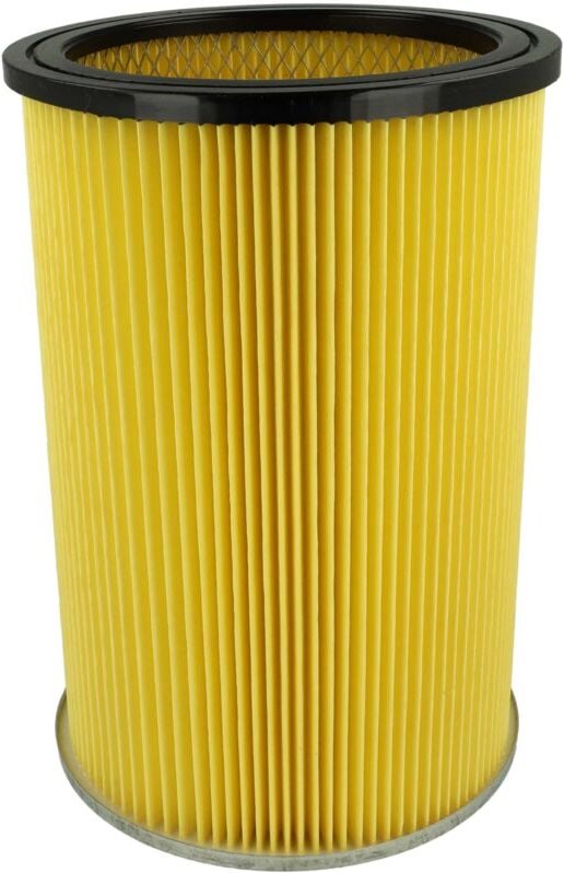 Faltenfilter Ersatz für Thomas 787115, 195118 für Staubsauger - Filter, Patronenfilter, schwarz gelb - Vhbw