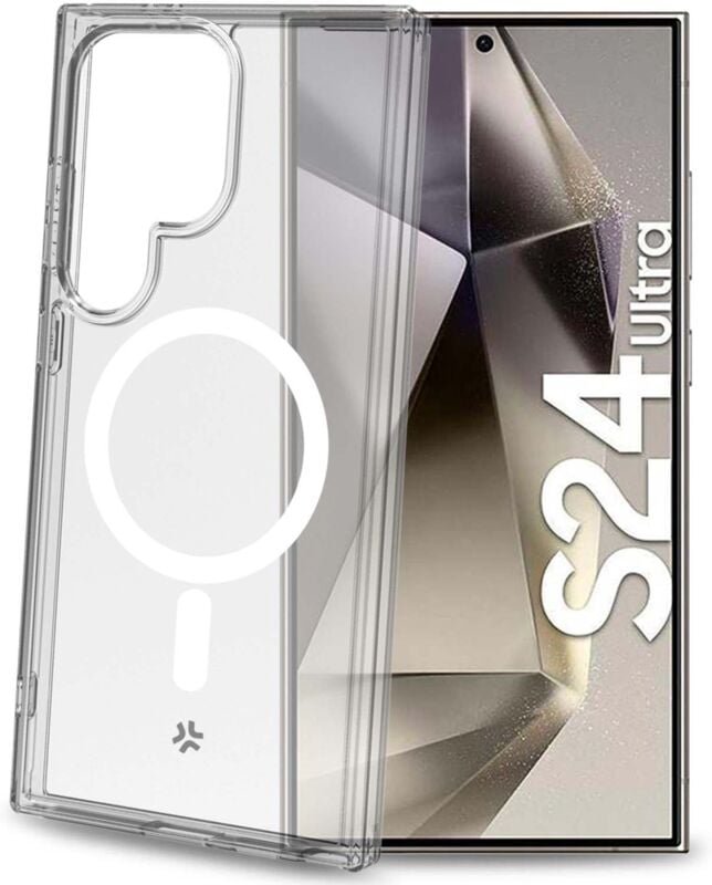 Gelskinmag magnetische tpu abdeckung galaxy s24 ultra 5g transparent
