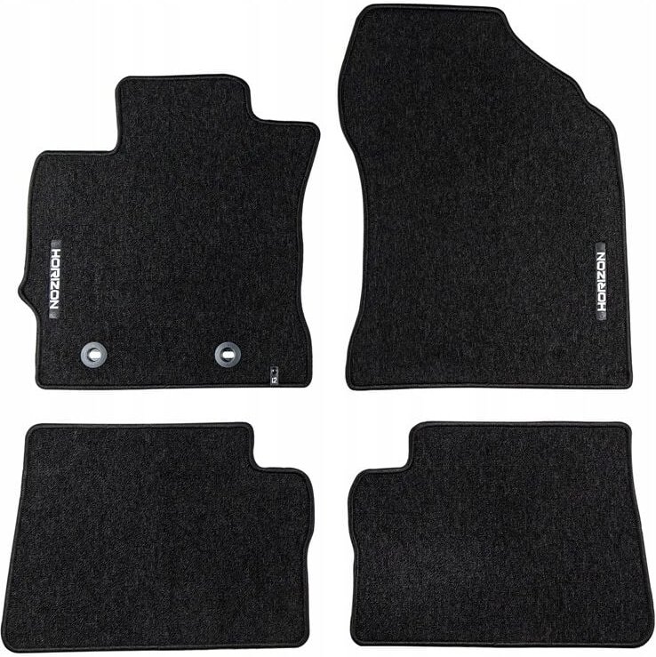 VELOURS MATS auto wischtücher Toyota Auris 2 2012-2018 HZ