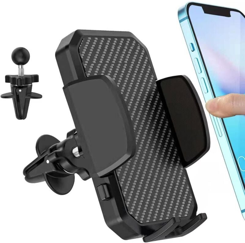 Handyhalterung für Lüftungsschlitze im Auto, passend für Samsung S21, S20, S22 Plus, Ultra, FE 5G, A52, A72, A32, A12, A...