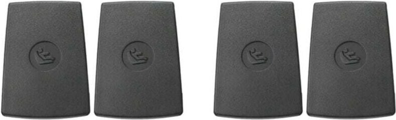 4x für - F20 F30 F31 E84 E87 3er-Reihe ISOFIX-Abdeckung für Kindersitzverankerung hinten 52207319686