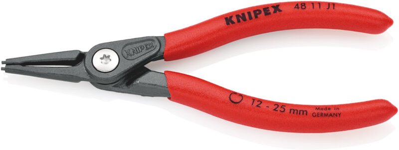 Knipex - 48 11 J1 Präzisions- Sicherungsringzange f. Innenr. in Bohr.