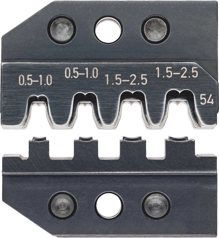 Knipex - 97 49 54 Crimpeinsatz Modularstecker 0.5 bis 2.5 mm² Passend für Marke (Zangen) 97