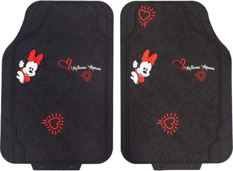 Auto-Fußmatten-Set Minnie Mouse CZ10901 Schwarz