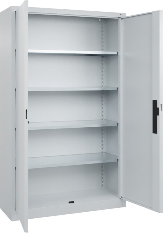 C+p Möbelsysteme - c+p Flügeltürenschrank Serie 89, 1950x1200x400mm, 7035/7035