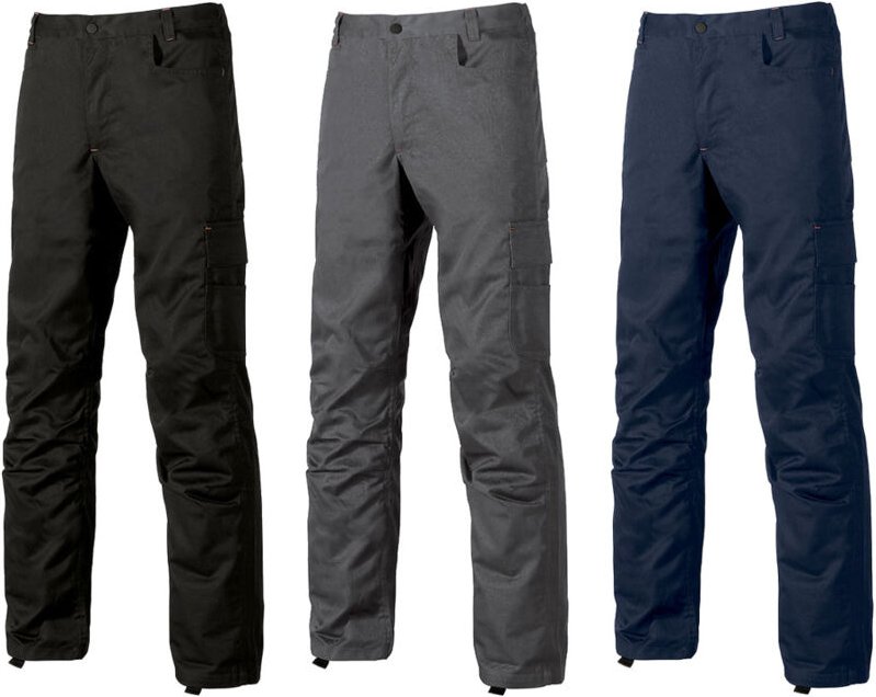 Arbeitsstretchhose BRAVO TOP - Grau 2XL - FR (48/50) - EU (54/56)