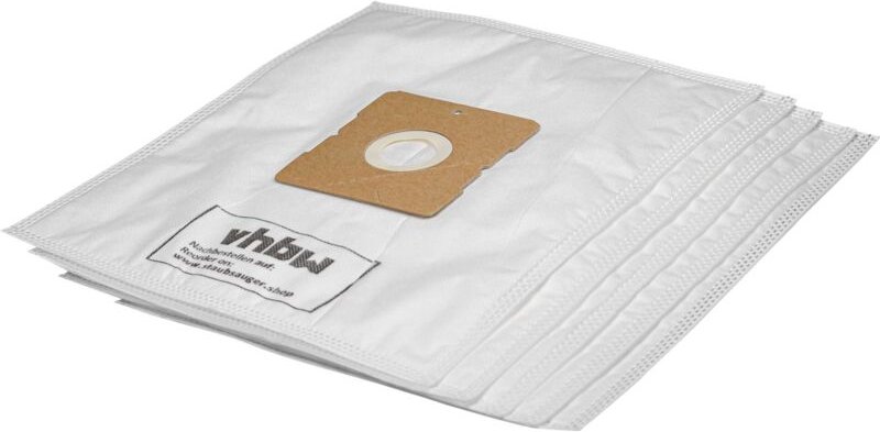 vhbw 5x Staubbeutel kompatibel mit RTC BST ECO TEC Staubsauger - 32cm x 27cm Weiß