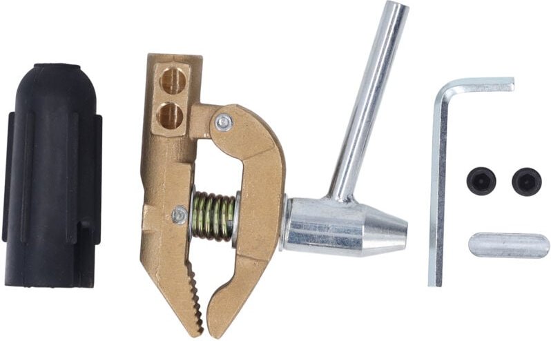 B 800A Erdungs-Schweißklemme mit robuster Gummimanschette, robuste Schweißung, 32-mm-Erdungsklemme und Oxidationsbeständ...