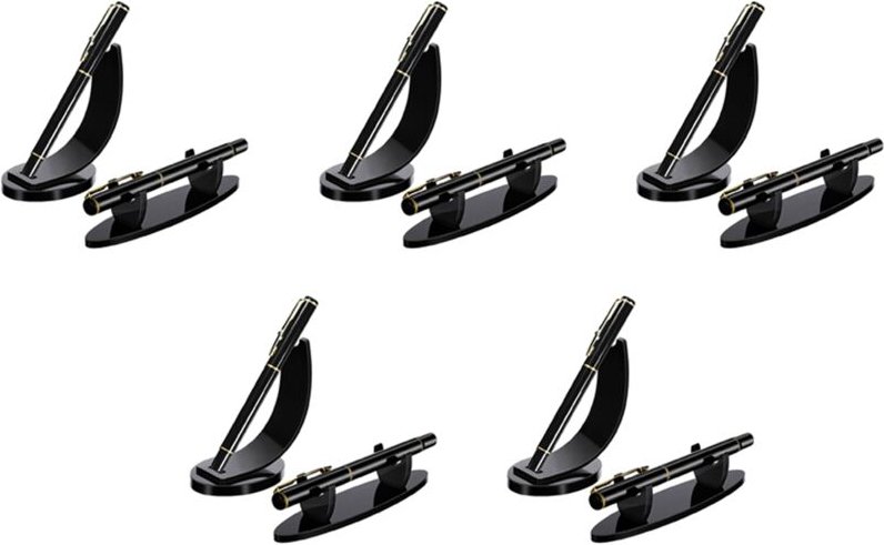 10 Stücke Acryl Stifthalter Ausstellung Ständer Bleistift Ausstellung Halter Füllfederhalter Kugelschreiber Ausstellung ...