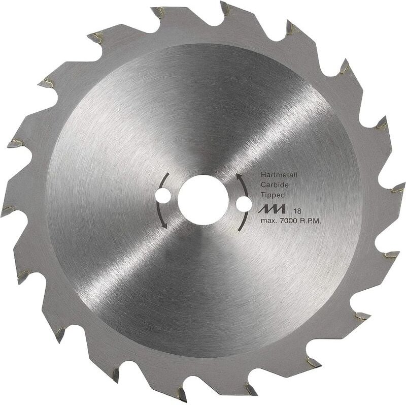 KWB - Kreissägeblatt 184 x 16 mm, Made in Germany, schneller Schnitt, Sägeblatt geeignet für Weich- und Hartholz, Tischl...