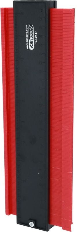 Ks Tools Konturen-Lehre, Kunststoff, 250 mm lang