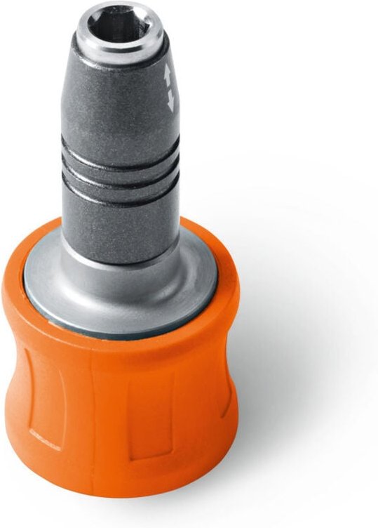 Bithalter 1/4" Innensechskant Bithalter mit praktischer Einhandbedienung - 60510222010 - Fein