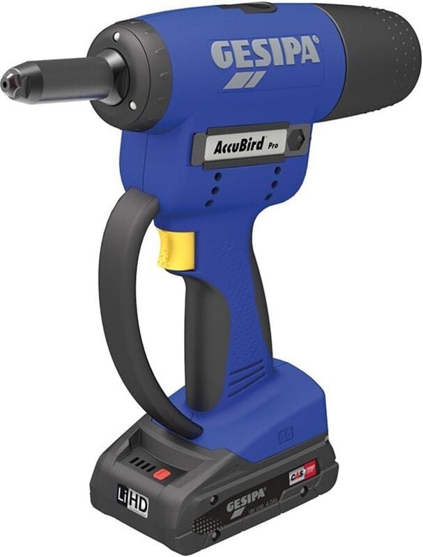 FP - Akku-Nietpistole solo AccuBirdPRO Gesipa ohne Akku ohne Ladegerät Karton